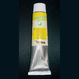 Artist Quality Oil Paint by Dynamic Crocodile 170ml tube Lemon Yellow
